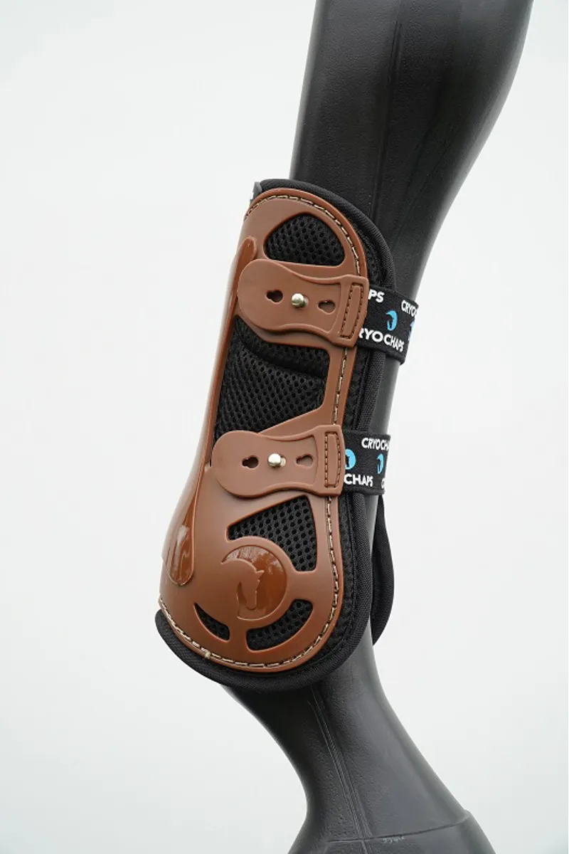 Cryochaps Exoskeleton Tendon Boots in Tan